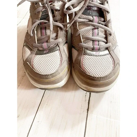 Skechers Shape Ups Womens Size 8.5 Grey/Pink - Picture 8 of 9